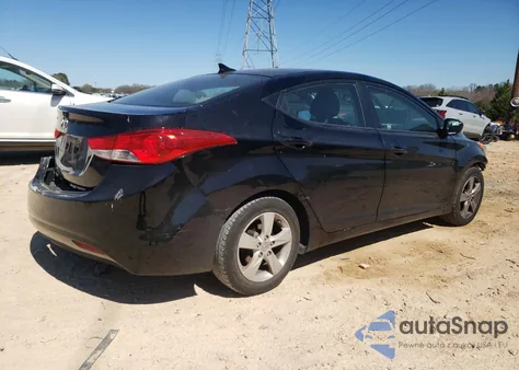 2012 Hyundai Elantra Gls из США, поврежденный, VIN 5NPDH4AE6CH072968